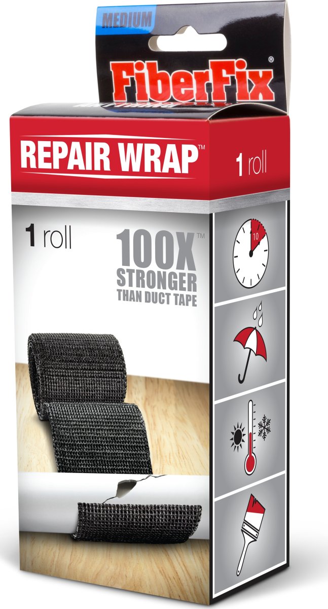 FiberFix Quickfix reparationstape, 5x125 cm Købes her Lomax A/S