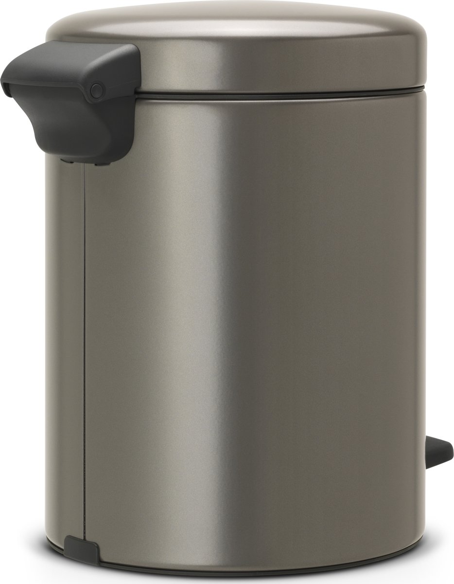 Brabantia NewIcon Pedalspand | 5 L | Platin