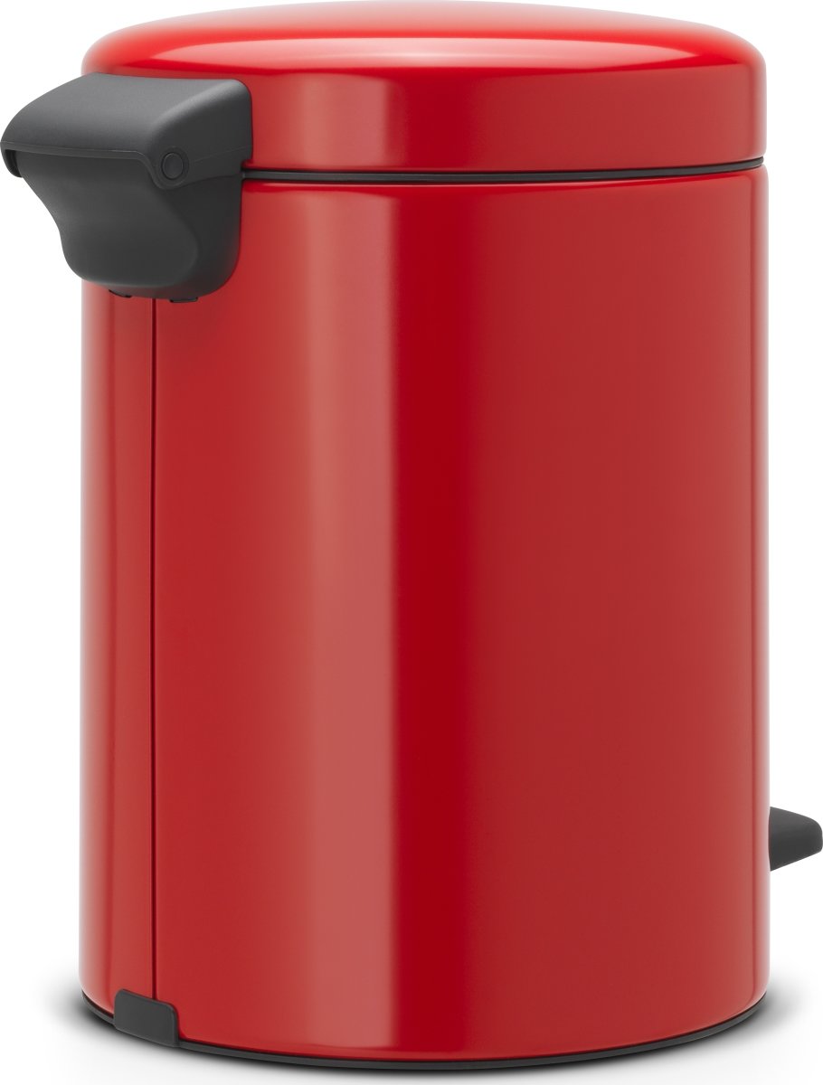 Brabantia NewIcon Pedalspand, 5 L, passion red