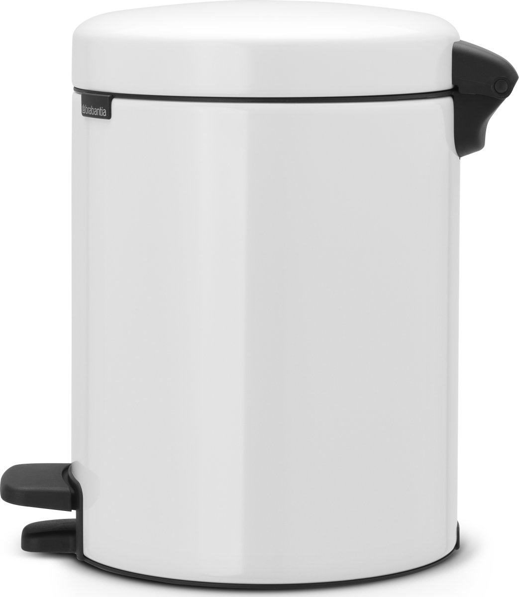 Brabantia NewIcon Pedalspand | 5 L | Hvid