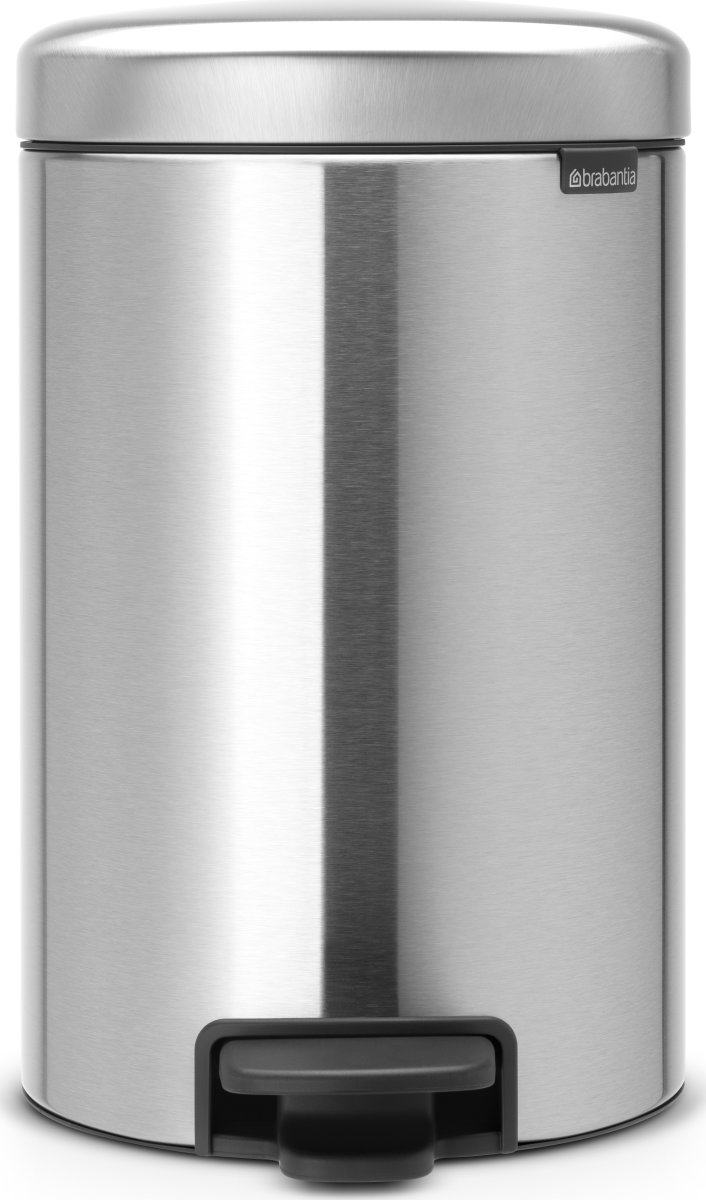Brabantia NewIcon Pedalspand | 12 L | Mat Stål