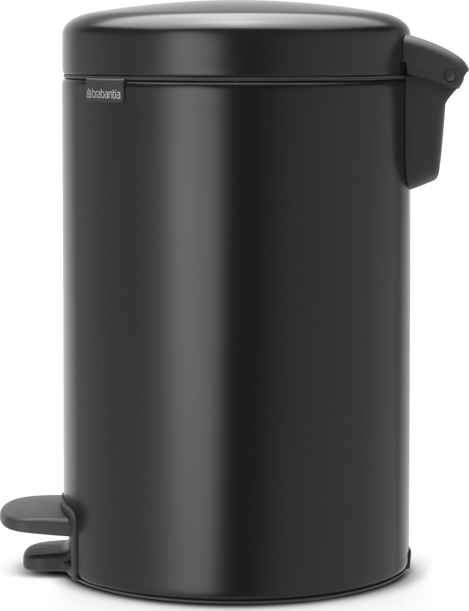 Brabantia NewIcon Pedalspand | 12 L | Mat Sort