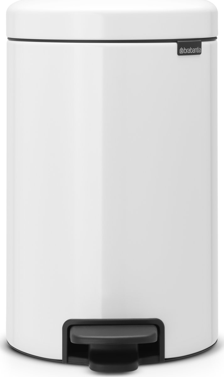 Brabantia NewIcon Pedalspand | 12 L | Hvid