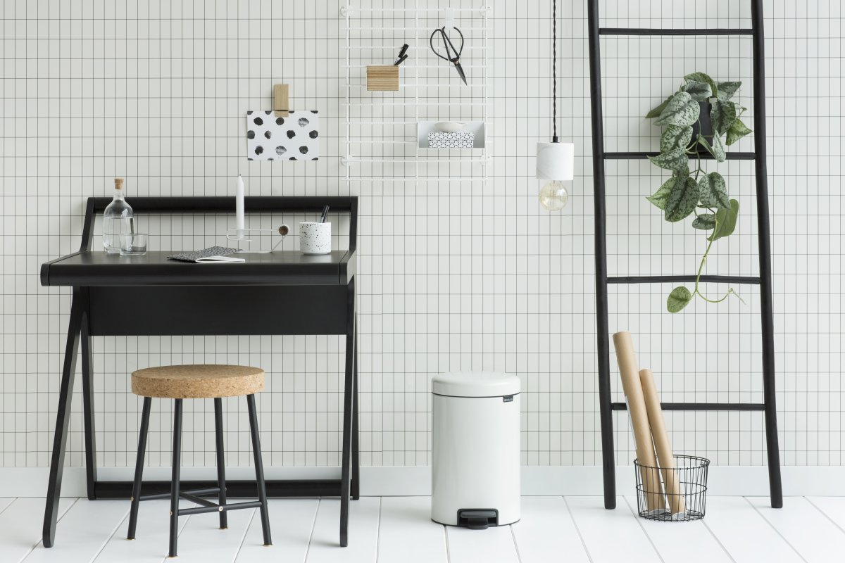 Brabantia NewIcon Pedalspand | 12 L | Hvid