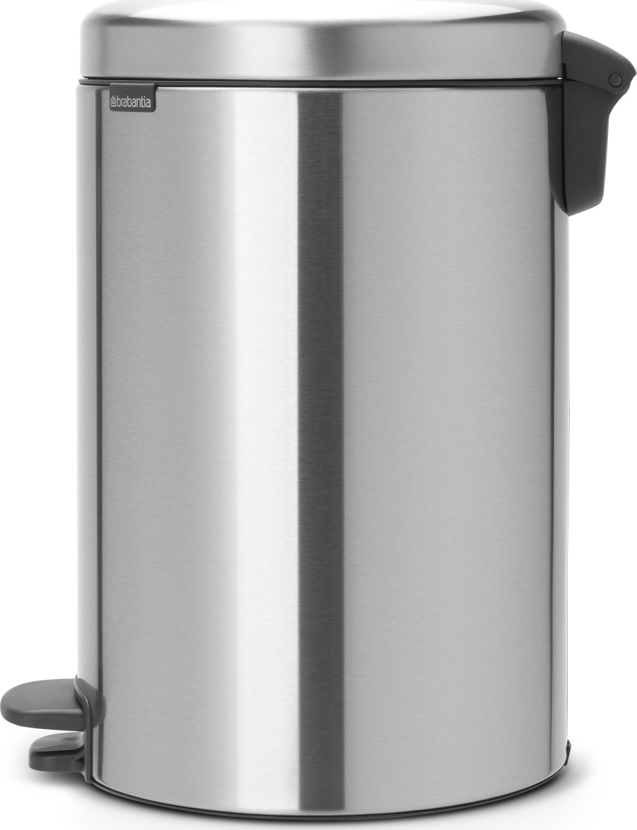 Brabantia NewIcon Pedalspand | 20 L | Mat stål