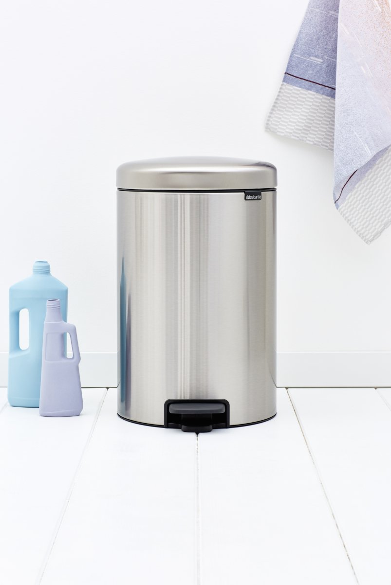 Brabantia NewIcon Pedalspand | 20 L | Mat stål