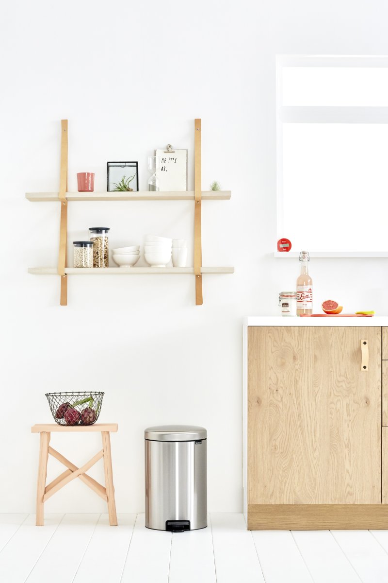 Brabantia NewIcon Pedalspand | 20 L | Mat stål