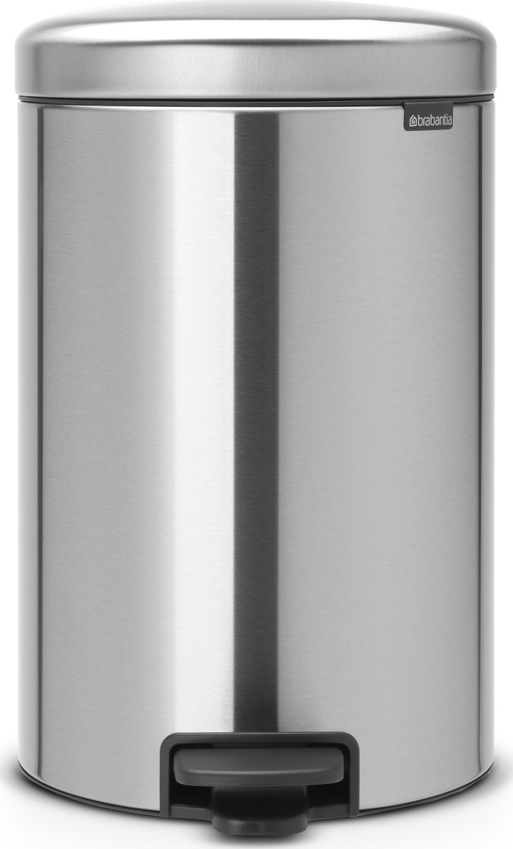 Brabantia NewIcon Pedalspand | 20 L | Mat stål FPP