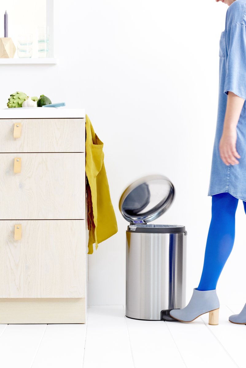 Brabantia NewIcon Pedalspand | 20 L | Mat stål FPP
