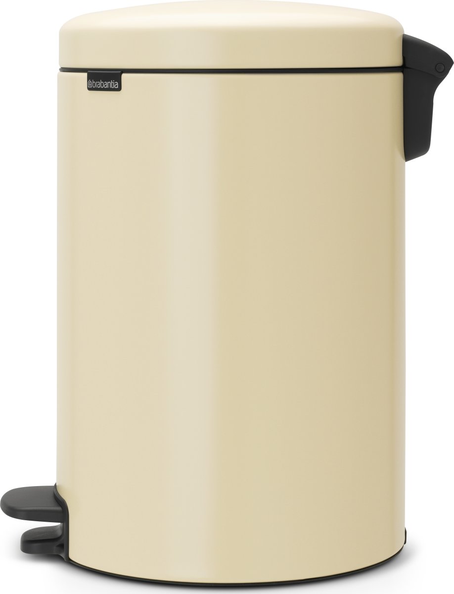 Brabantia Pedalspand, 20 L i almond - Køb den online nu | Lomax