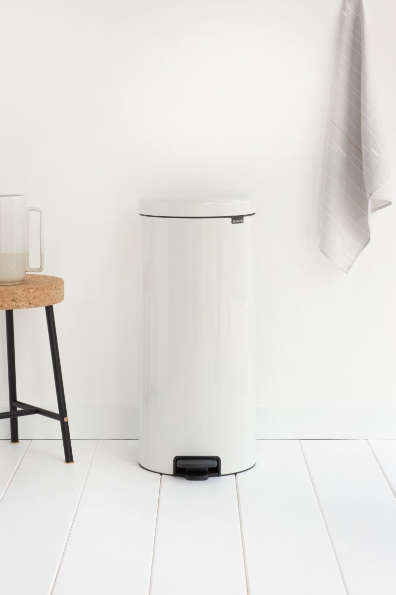 Brabantia NewIcon Pedalspand | 30 L | Hvid