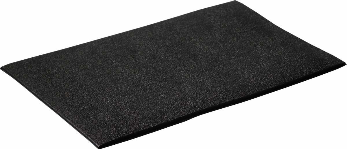 Hvilemåtte i lb.m. bredde 122 cm pris i m., sort