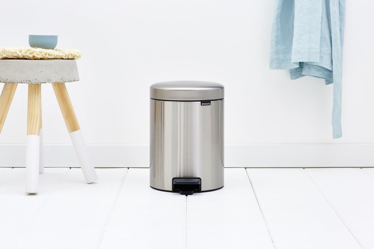 Brabantia NewIcon Pedalspand | 5 L | Mat stål