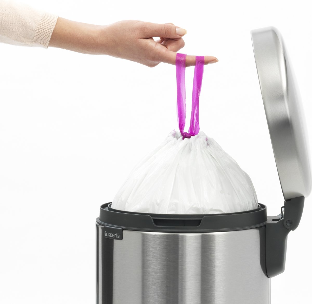 Brabantia NewIcon Pedalspand | 12 L | Mat Sort