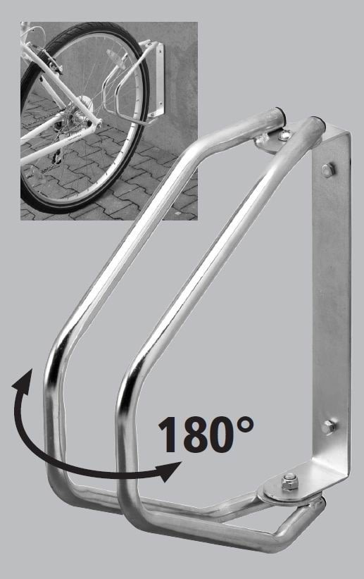 Cykelstativ til 1 cykel, 55x35x18 cm | Lomax A/S