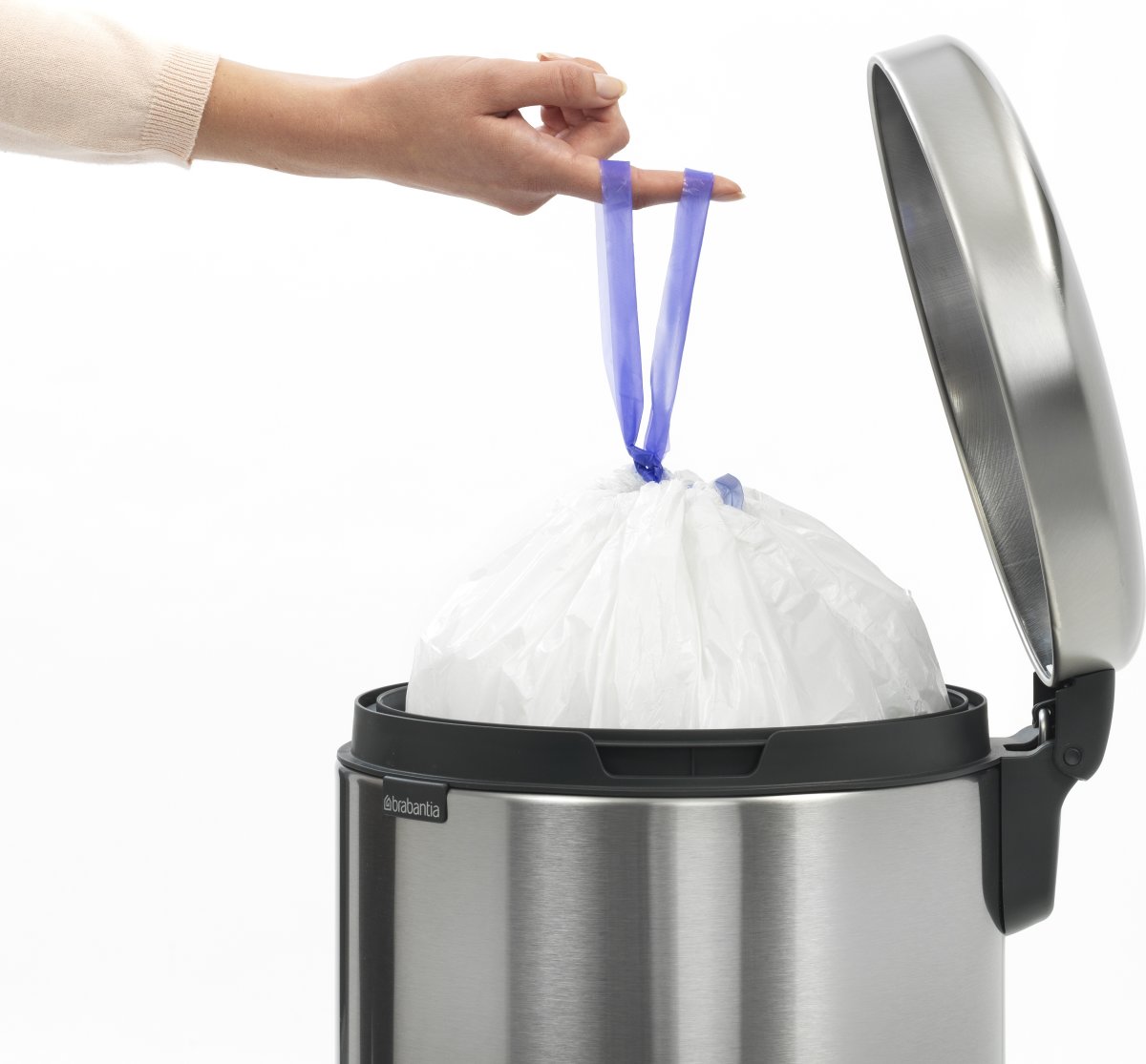 Brabantia NewIcon Pedalspand | 20 L | Mat sort