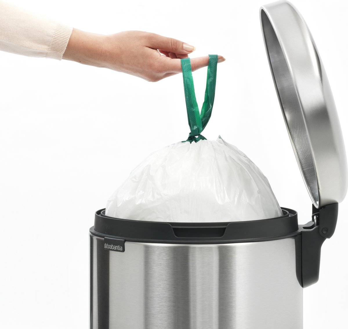 Brabantia NewIcon Pedalspand | 30 L | Mat stål