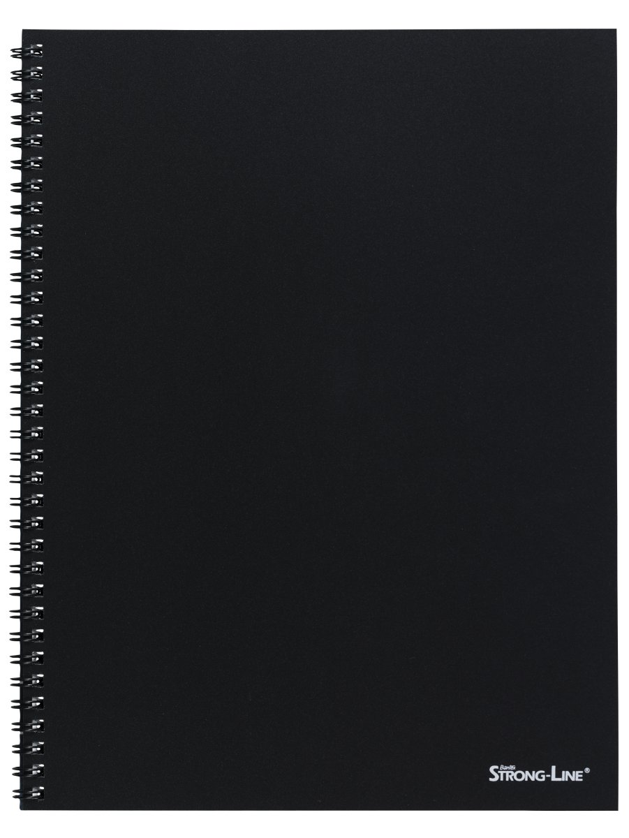 Bantex Strong-line Kollegieblok | A5+ | L | Sort