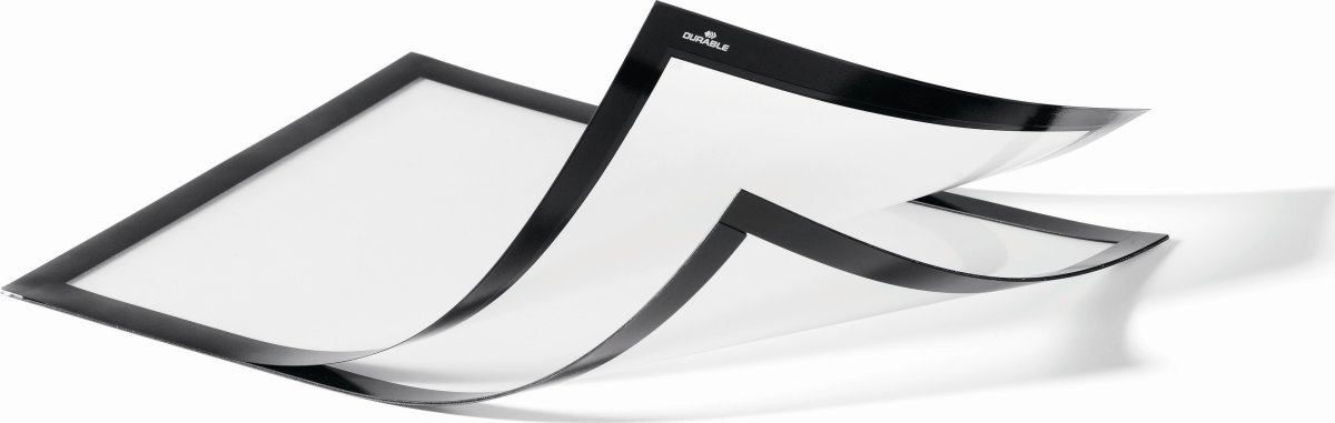Durable Duraframe Magnetic Plus | A4 | Sort | 2stk