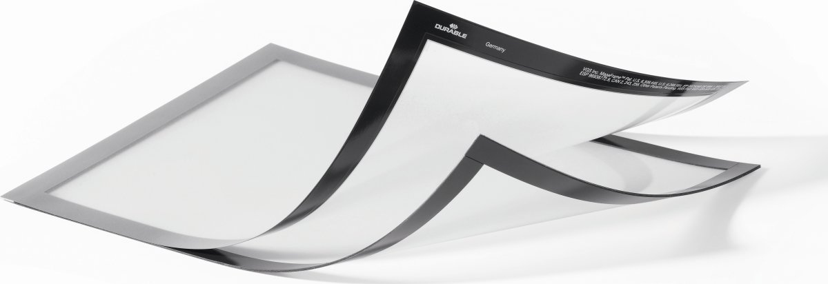 Durable Duraframe Magnetic Plus | A4 | Sølv | 2stk
