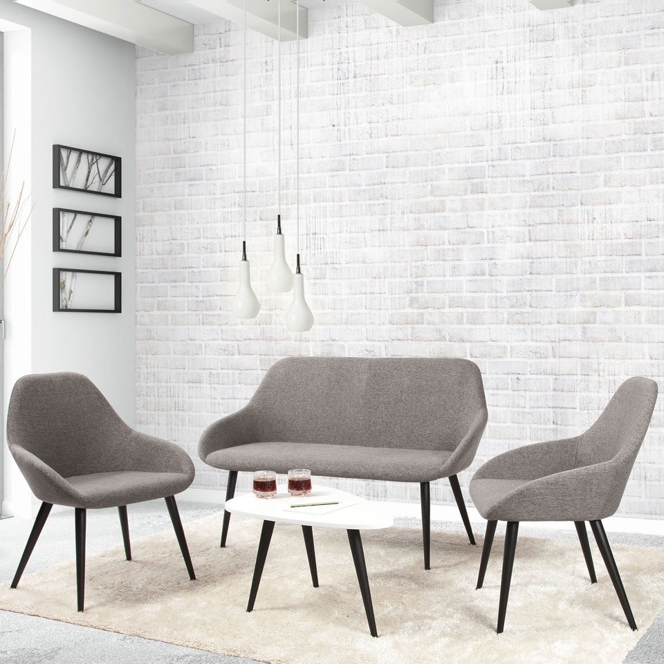 Bello Loungesæt, sofa, 2 stole og bord