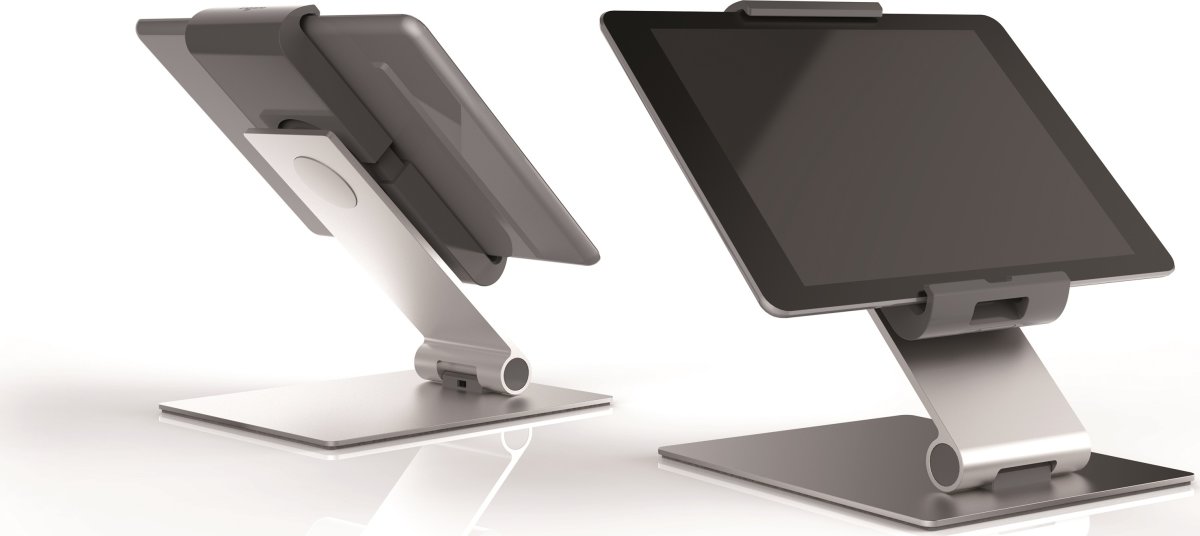 Durable bordstander til iPad/tablet, aluminium