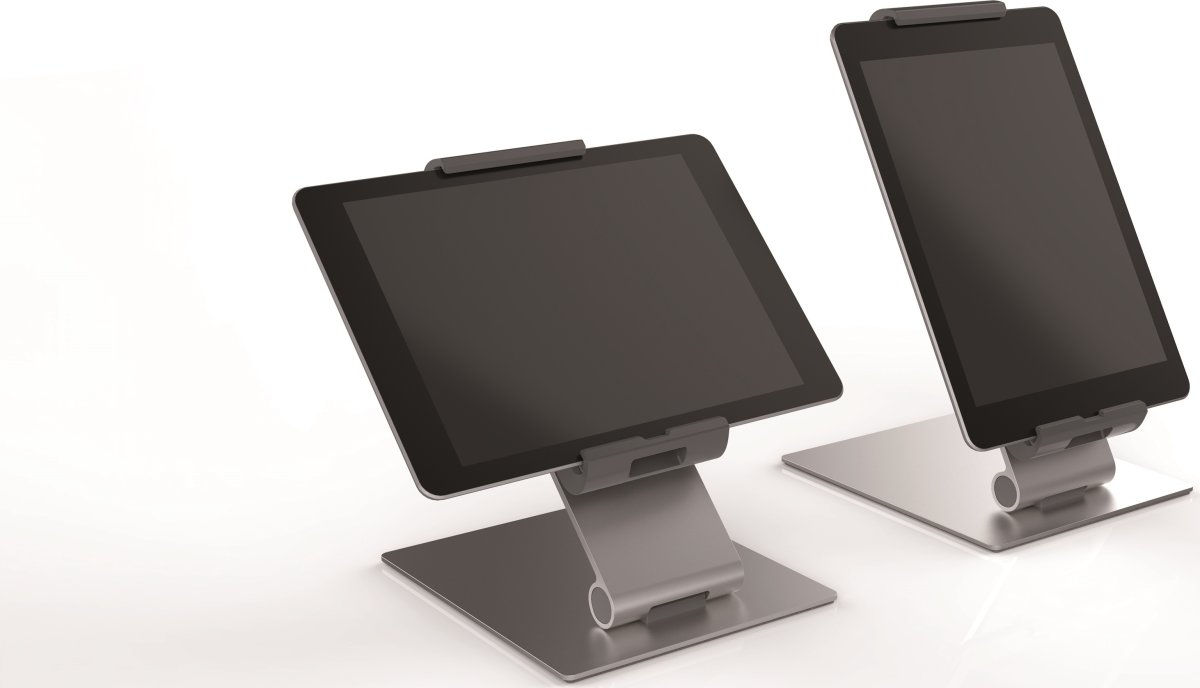 Durable bordstander til iPad/tablet, aluminium