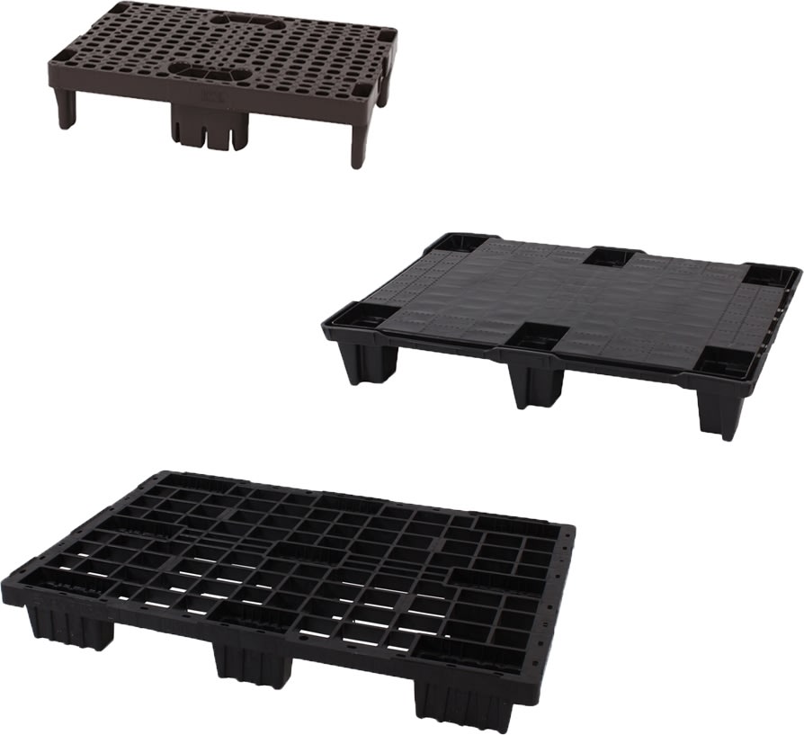 Palle | Plast | 800x1200 mm | Sort
