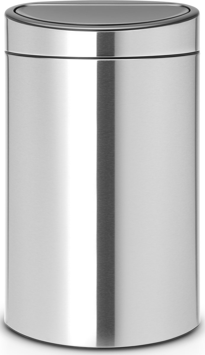 Brabantia Touch Bin 10 + 23 L, matt steel FPP