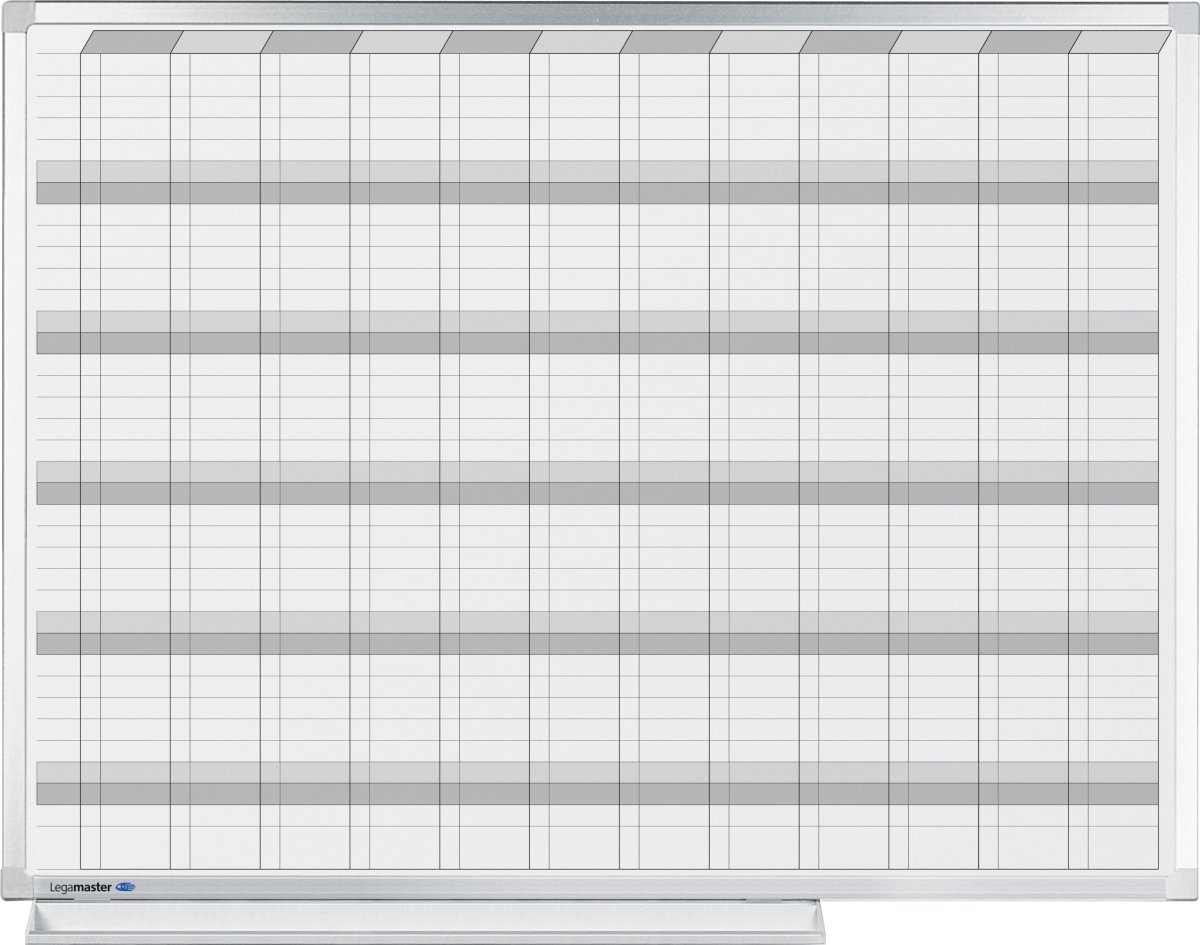 Legamaster Professional Year Planner, 90cmx120 cm