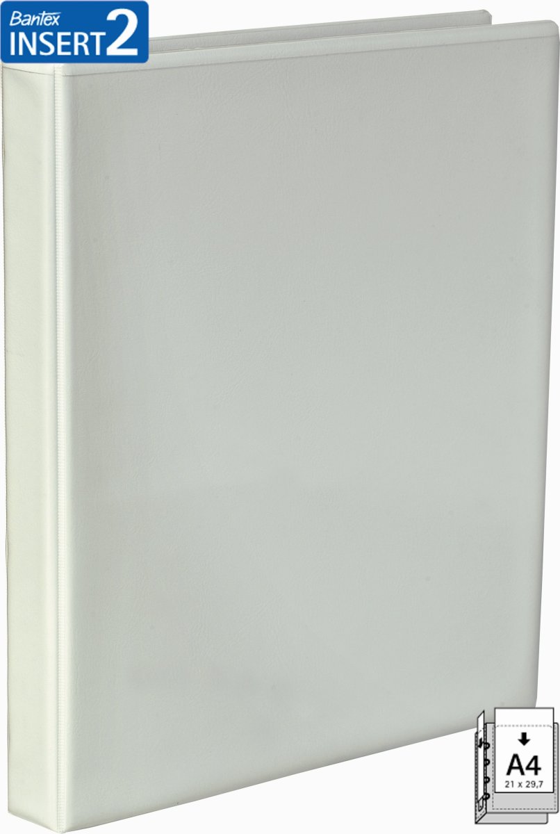 Bantex Indstiksringbind | A4+ | 4DR | Ryg 38mm
