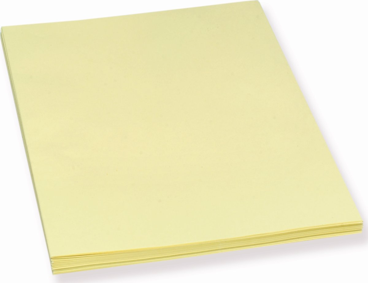 Bantex Konceptpapir | A4 | Blank | Gul | 250 ark