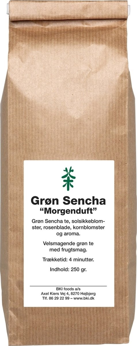 Grøn Sencha Morgenduft, løs te, 250g