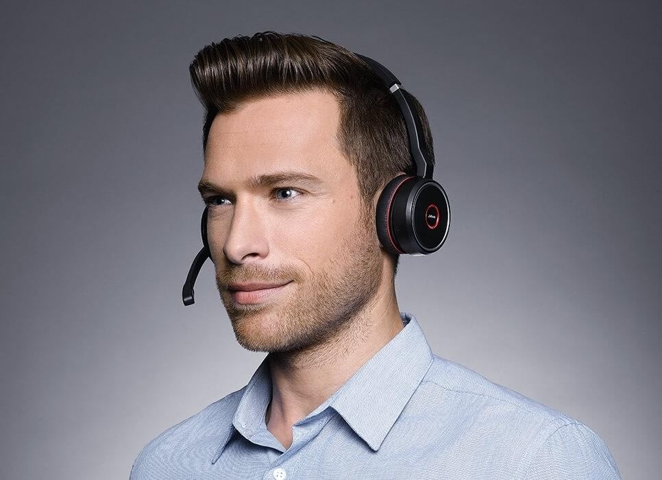 DEMO Jabra Evolve 75 SE UC Stereo Headset m. stand