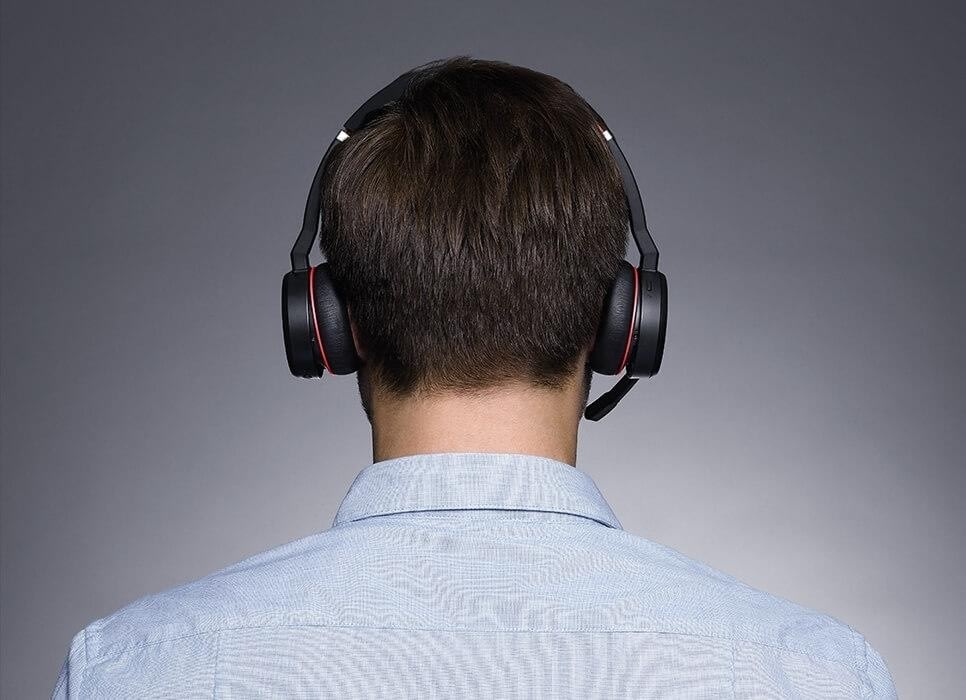 DEMO Jabra Evolve 75 SE UC Stereo Headset m. stand