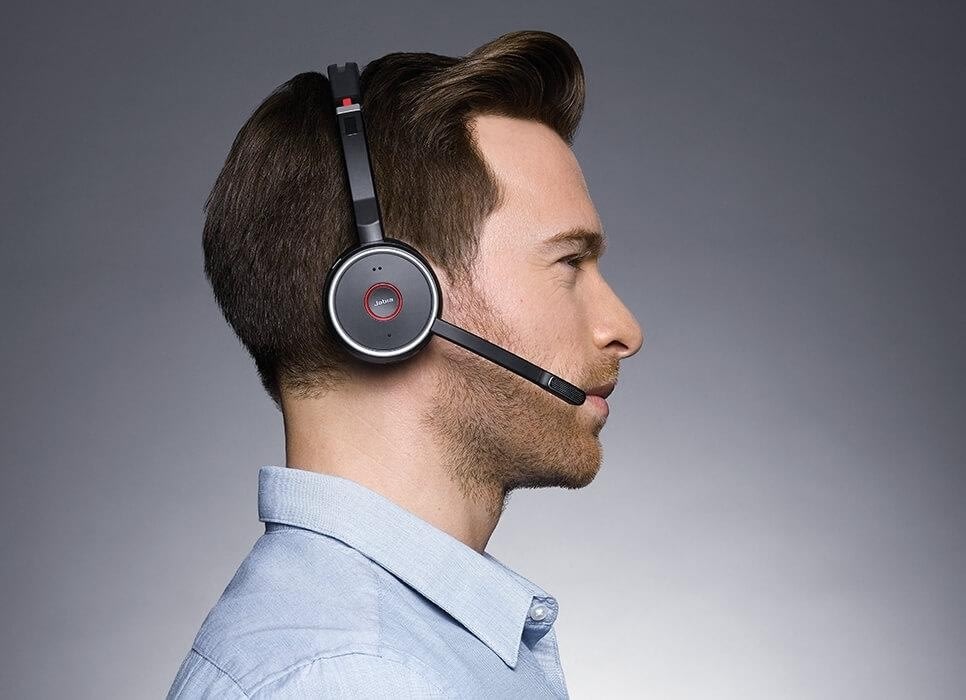 DEMO Jabra Evolve 75 SE UC Stereo Headset m. stand