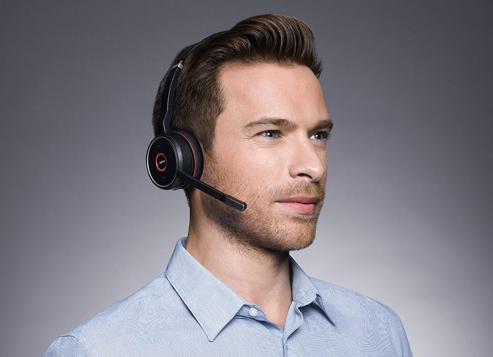 DEMO Jabra Evolve 75 SE UC Stereo Headset m. stand