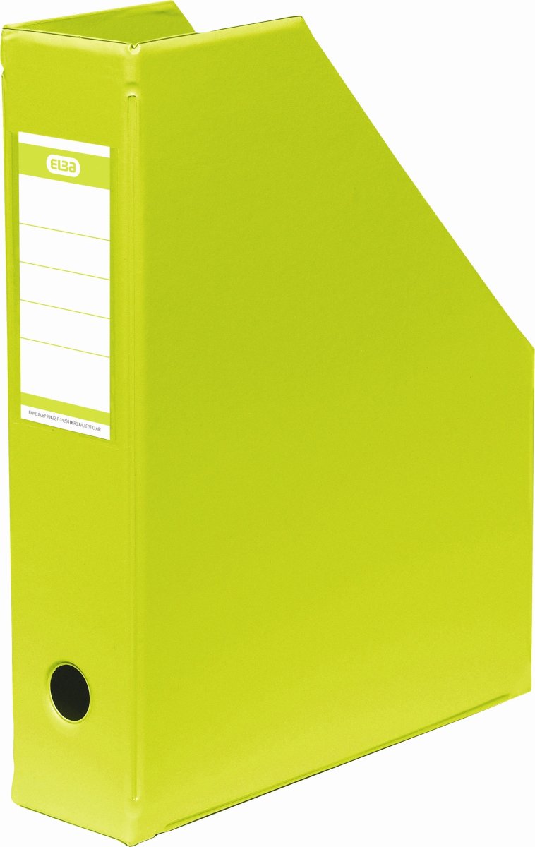 Elba Tidsskriftssamler A4, lime