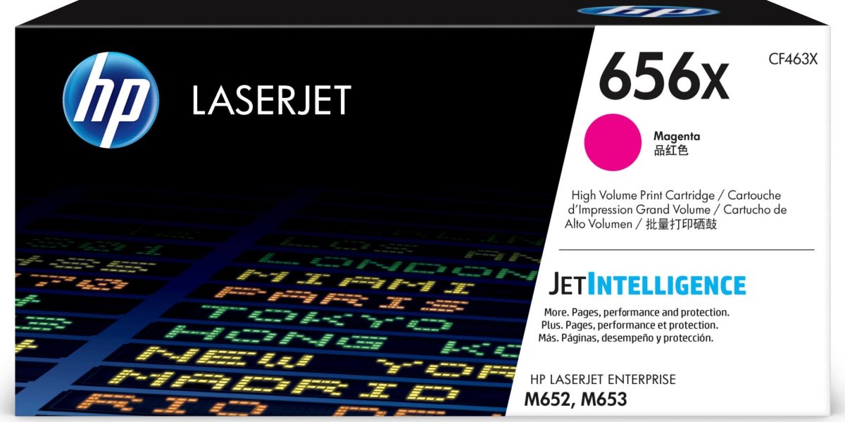 HP no 656X CF463X lasertoner, rød, 22000s