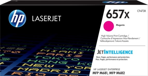 HP no 657X CF473X lasertoner, rød, 23000s