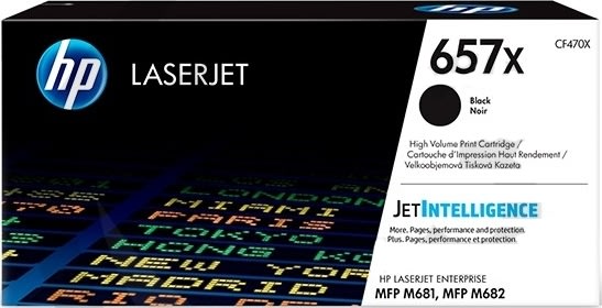 HP no 657X CF470X lasertoner, sort, 28000s