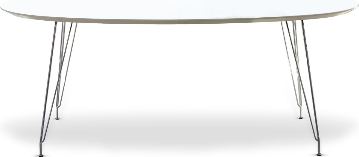 DK10 Konferencebord, Hvid, 190x110 cm 