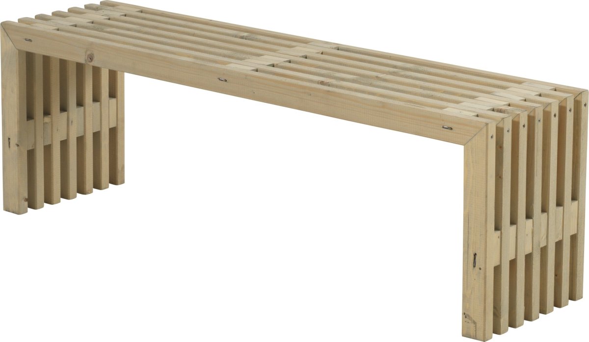 Plus Rustik Trallebænk, Drivtømmer, L 138 cm