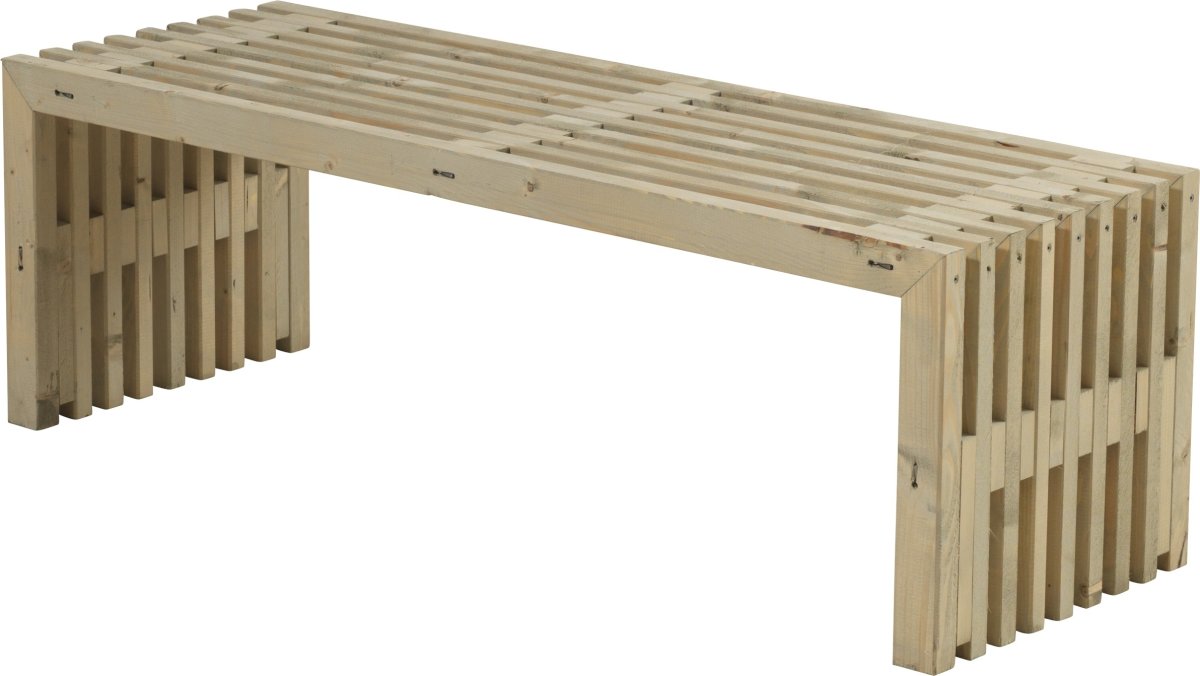 Plus Rustik Trallebænk, Drivtømmer, L 138 cm