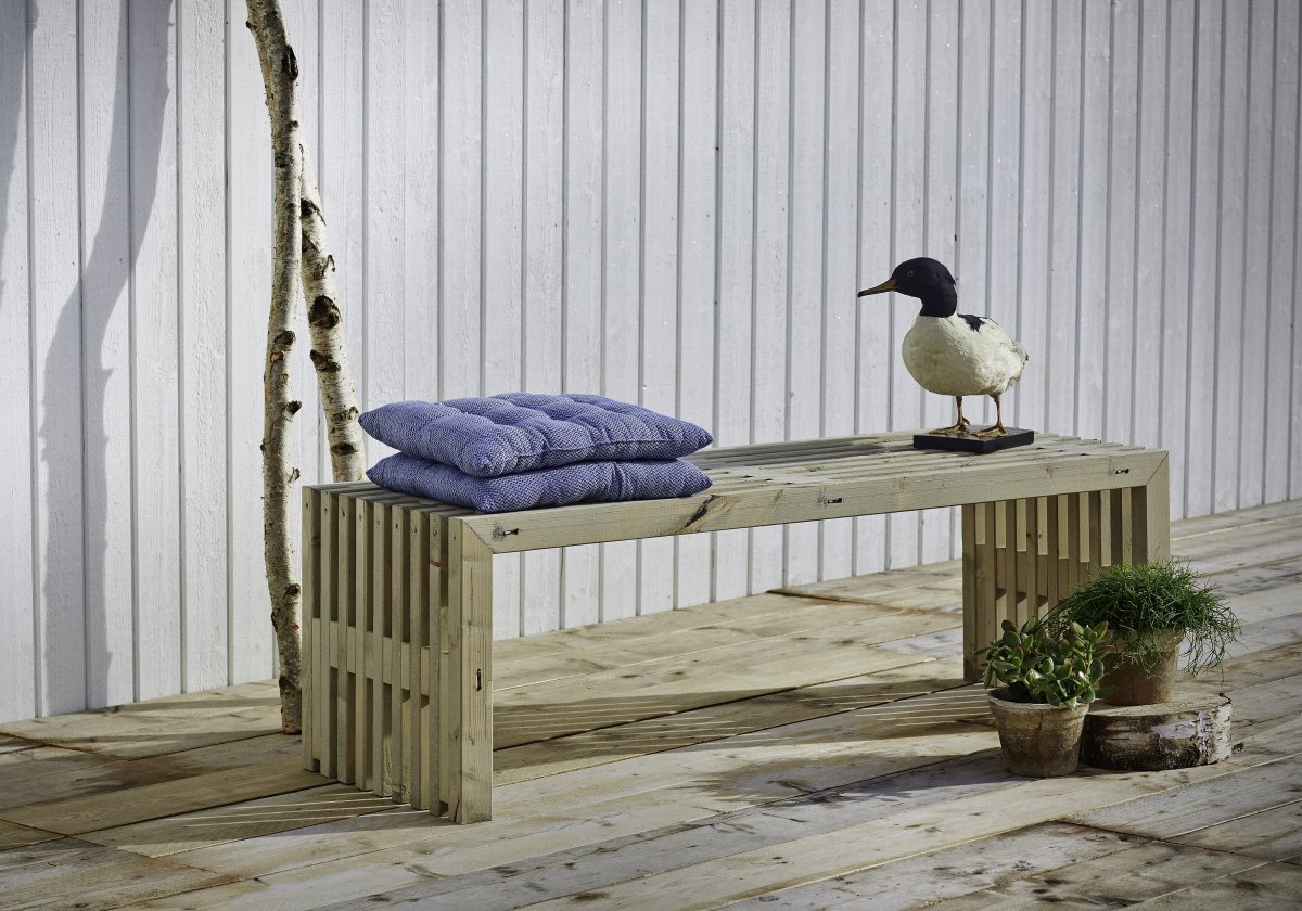 Plus Rustik Trallebænk, Drivtømmer, L 138 cm