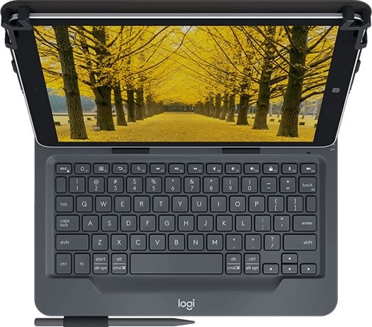 Logitech universal folio med integreret keyboard