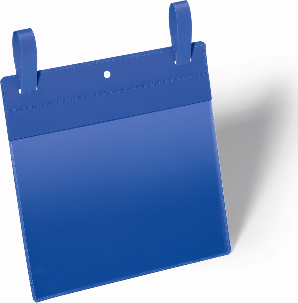 Durable Lagerlommer m/stropper, A5 tværformat, blå