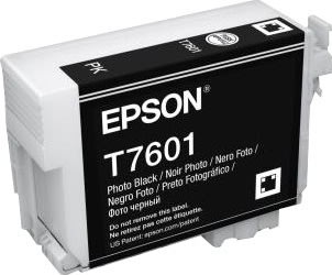 Epson T76014010 blækpatron 26ml, sort (foto)