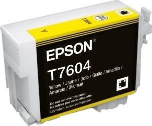 Epson T76044010 blækpatron 25.9 ml., gul