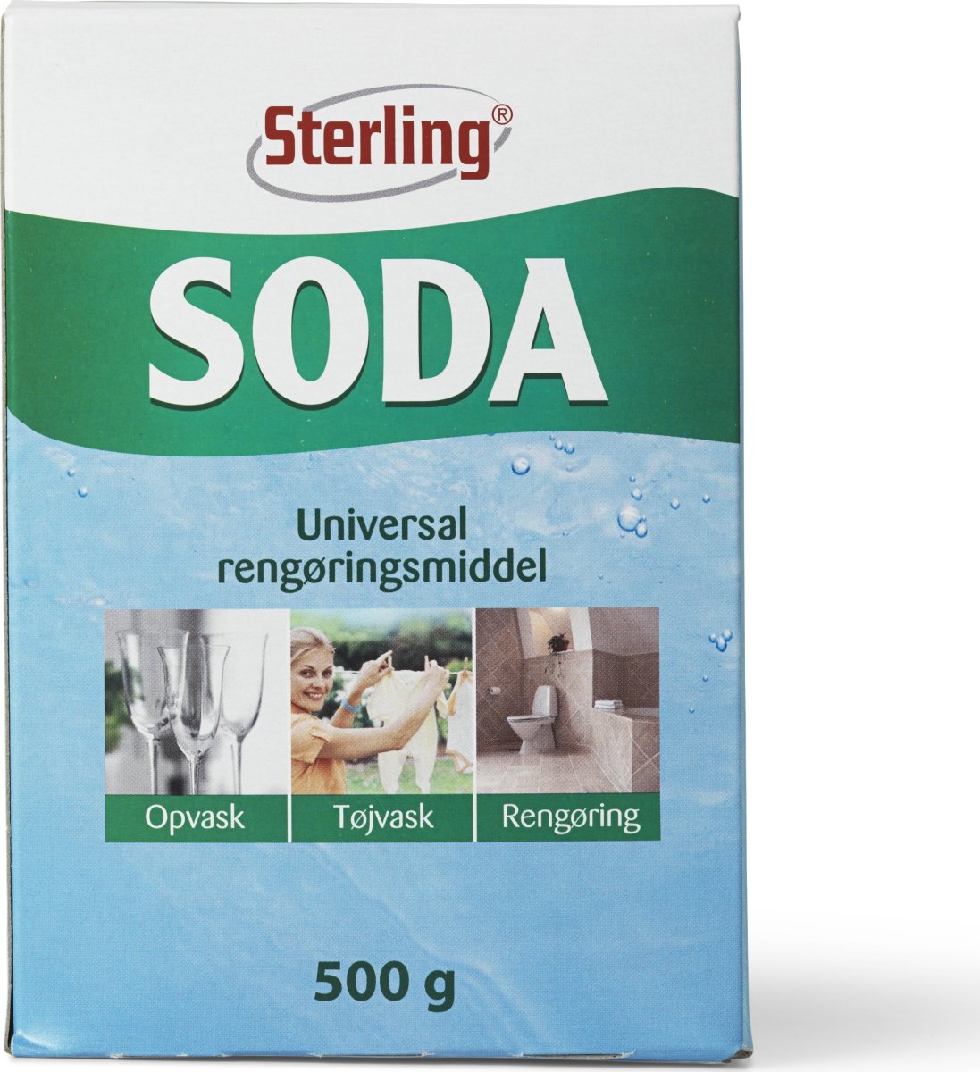 Sterling Soda i æske, 500g